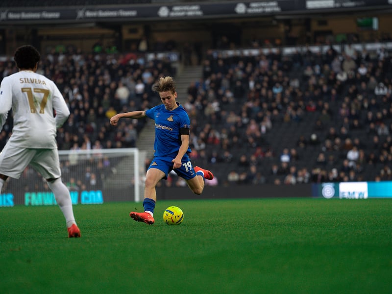 Managed to get on the scoresheet for the first time since joining. Generated the only bit of excitement for the 600+ Rovers fans that madre the journey.