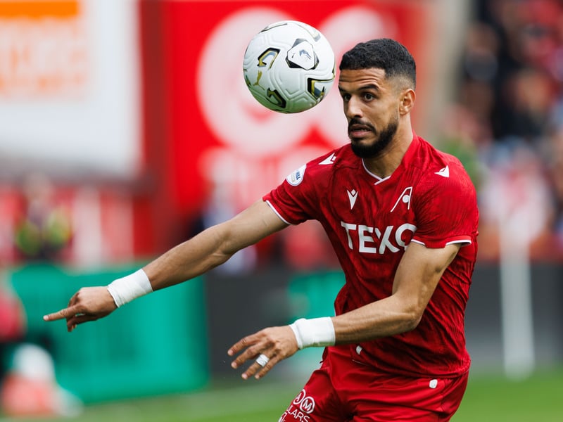 The Moroccan was lucky to avoid conceding a penalty after allowing the ball to strike his arm early on. Rangers managed to nullify his threat well. Subbed. 4