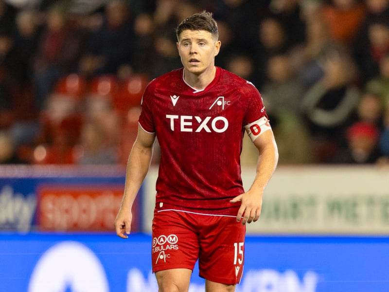 Looking to add to his 14 goals already this season, the Dons skipper had a tame first-half shot easily blocked. Glanced a header wide from Lyons' cross when he should've hit the target. Had two deflected second half shots that failed to trouble the keeper. A frustrating night, even if he was Aberdeen's main goal threat. 5