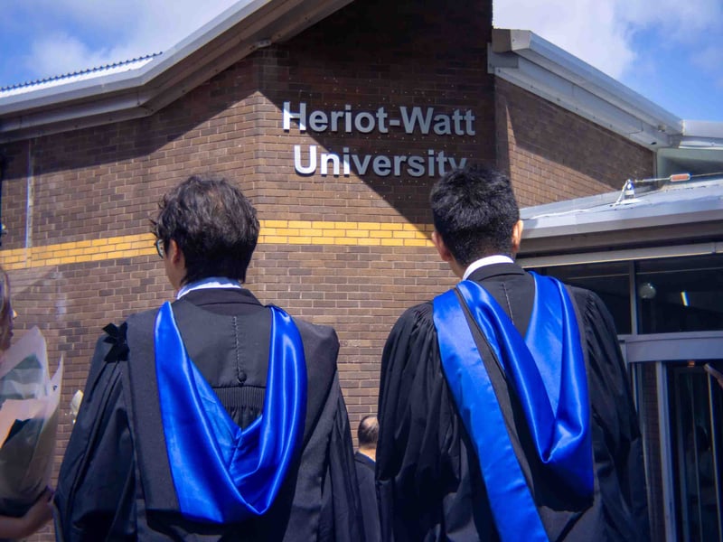 Edinburgh's Heriot-Watt University is up two places to 29th best in the UK with a score of 61.7 per cent. It scored 8.8 out of 10 when it came to the money spent on each student.