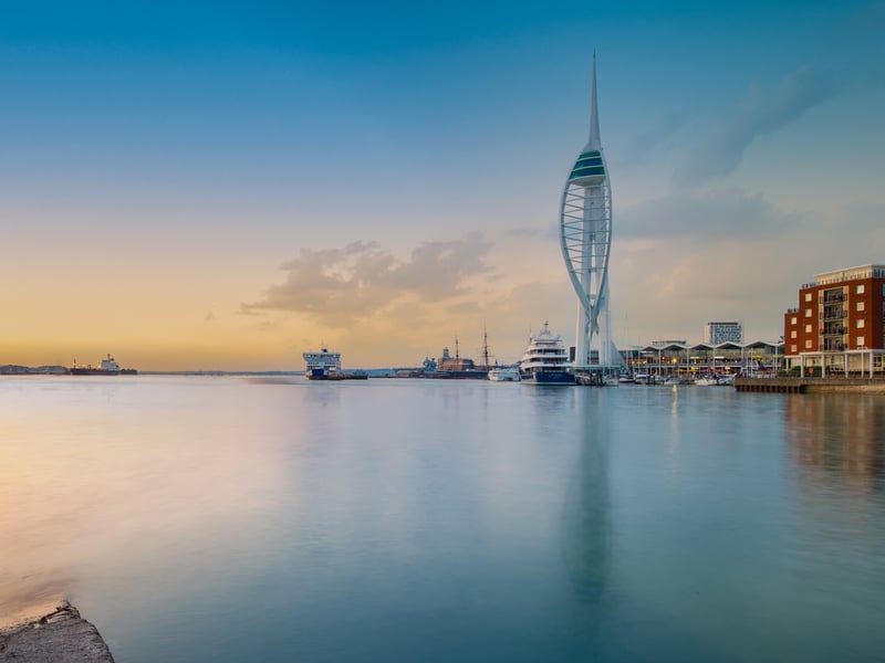 Spinnaker Tower is a landmark in the city that deserves visiting over the bank holiday weekend.