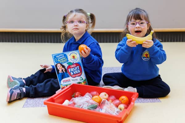 Pupils at Knockavoe School may use different fruits to express their emotions.