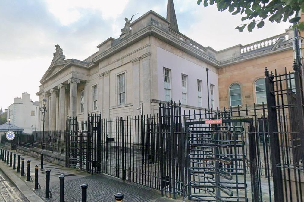Driving practice ends with car going into front of Screwfix in Magherafelt, court told