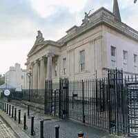 Driving practice ends with car going into front of Screwfix in Magherafelt, court told