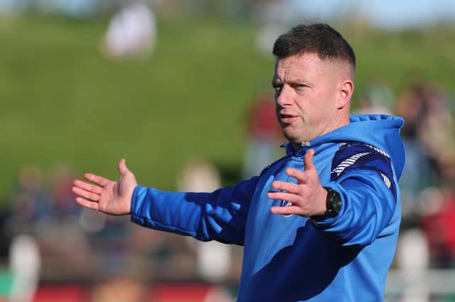 Limavady United manager Paul Owens.