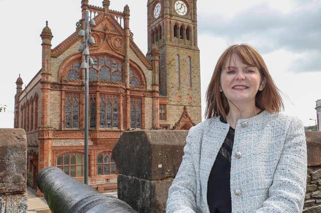 Economy Minister, Caoimhe Archibald.
