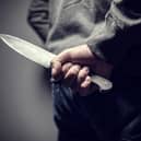 Knife stock image